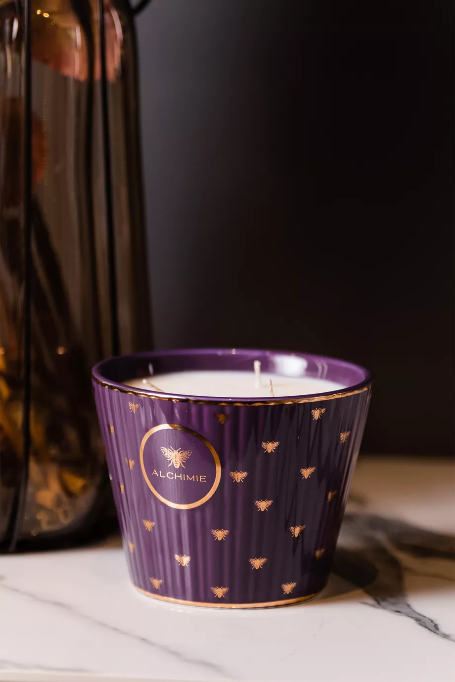 Alchimie L'Abeille Pourpree Candle