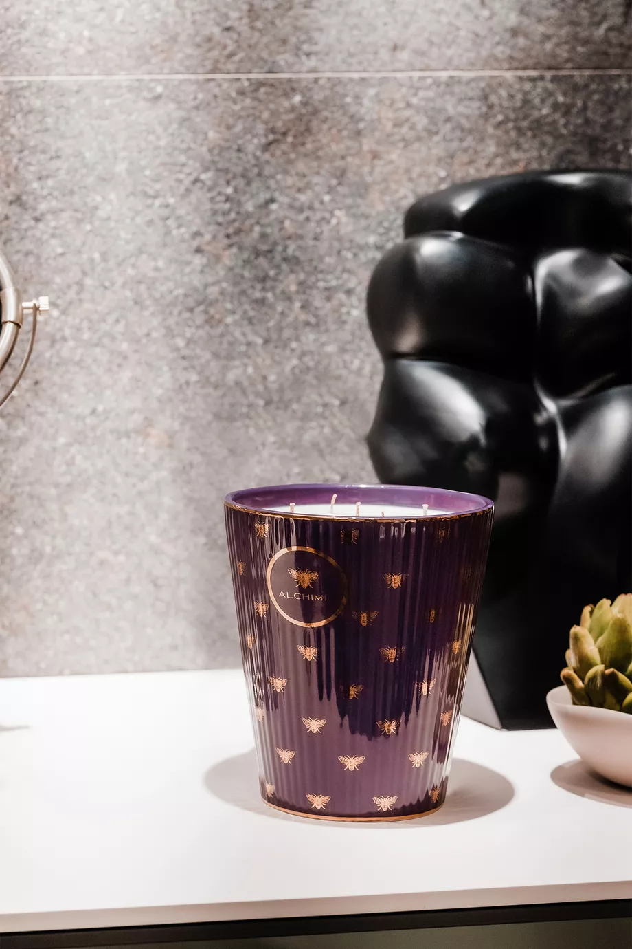 Alchimie L'Abeille Pourpree Candle